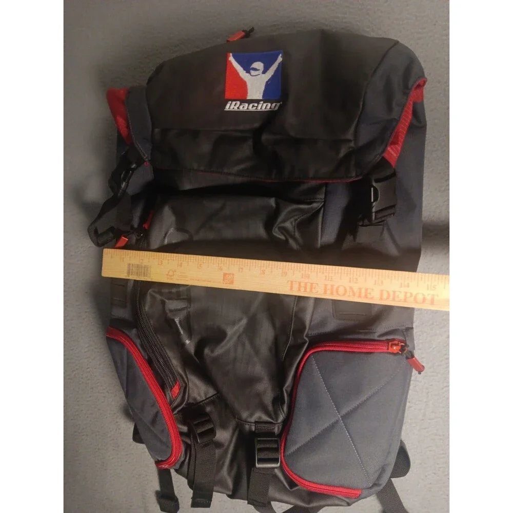 Ogio Throttle iRacing Motorcyle Commuter Weather Resistant Back Pack 27.8 L